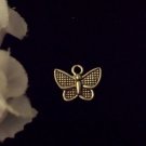 12pcs Tibetan Silver Metal Alloy Charm Charms Pendant Small Butterfly 11x13mm