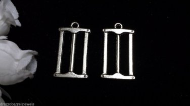 12pcs Tibetan Silver Metal Alloy Charm Charms Pendant Tool Hacksaw 27x15mm