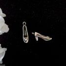 12pcs Tibetan Silver Metal Alloy Charm Charms Pendant Shoe 22x6mm