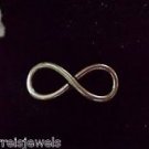 12pcs Tibetan Silver Metal Alloy Charm Charms Pendant Infinity Symbol 24x11mm