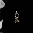 12pcs Tibetan Silver Metal Alloy Charm Charms Pendant Hope Ribbon 18x7mm