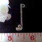 12pcs Tibetan Silver Metal Alloy Charm Charms Pendant Golf Club 32x7mm