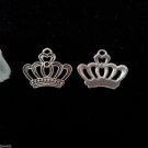 12pcs Tibetan Silver Metal Alloy Charm Charms Pendant Crown 2 17x22mm