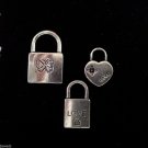 12pcs Tibetan Silver Metal Alloy Charm Charms Pendant Mixed Locks
