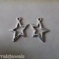12pcs Tibetan Silver Metal Alloy Charm Charms Pendant Star 24x19mm