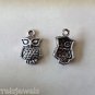 12pcs Tibetan Silver Metal Alloy Charm Charms Pendant Owl 20x14mm