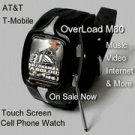 5PC Lot Overload M80 Unlocked Touch Screen Watch Cell Phone