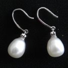 Freshwater High Luster 8-9 mm Pearl Drop Earrings