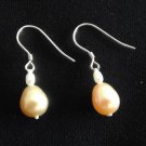 Freshwater High Luster 6-7 mm Pearl Drop Earrings