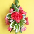 Ladies pink Carnation pin corsage