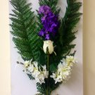 Artificial arrangement on canvas