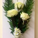 Artificial arrangement on canvas