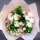 Pretty in pink large hand-tie bouquet