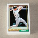 1992 TOPPS BASEBALL - Oakland Athletics Team Set