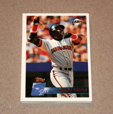 1996 TOPPS BASEBALL - San Francisco Giants Team Set (Series 1 & 2)