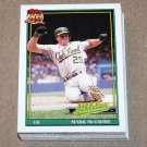 1991 TOPPS BASEBALL - Oakland Athletics Team Set + Traded Series