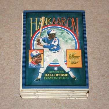 1986 DONRUSS BASEBALL - Hank Aaron Puzzle