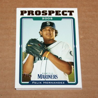 2005 TOPPS BASEBALL - Seattle Mariners Team Set (Updates & Highlights Only)