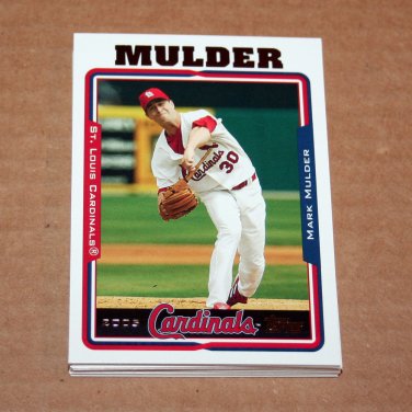 2005 TOPPS BASEBALL - St. Louis Cardinals Team Set (Updates & Highlights Only)