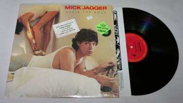 Mick Jagger "She's The Boss" (FC 39940) - Vinyl / LP / In-Shrink / NM