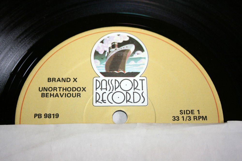 Brand X "Unorthodox Behaviour" (PB 9819) Vinyl / LP / Reissue / NM