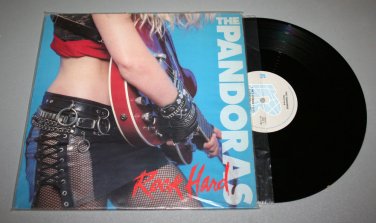 The Pandoras "Rock Hard" (72292-1) - Vinyl / LP / EX