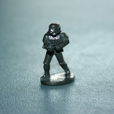 MONOPOLY: STAR WARS (Classic Trilogy Edition) Storm Trooper - Pewter Token