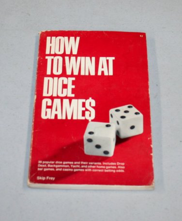 How to Win at Dice Games by Skip Frey (1976, Paperback, Reprint)