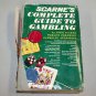 Scarne's Complete Guide to Gambling by John Scarne (1974, Hardcover)
