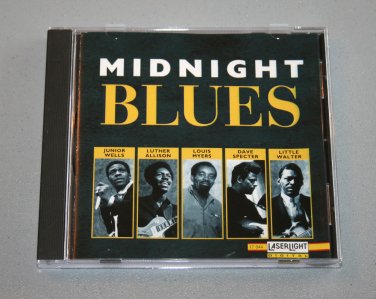 Various Artists "Midnight Blues" (CD, 1994, Laserlight)