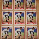 Lot of (9) 1990 FLEER BASEBALL - Robin Ventura Cards