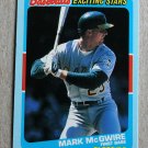 1989 FLEER BASEBALL "Exciting Stars" - Mark McGwire (#32)