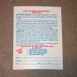 1985 FLEER BASEBALL - Cincinnati Reds Team Logo Blue Sticker Card