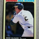 1989 FLEER BASEBALL "All Stars" - Mark McGwire (#29)