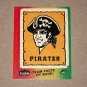 1984 FLEER BASEBALL - Pittsburgh Pirates Team Logo Sticker Card