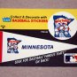 1986 FLEER BASEBALL - Minnesota Twins Team Logo & Pennant Sticker Card
