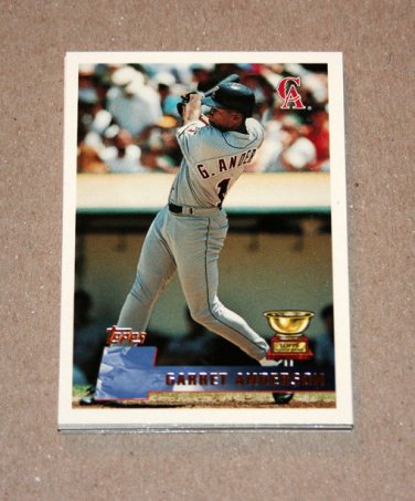 1996 TOPPS BASEBALL - California Angels Team Set (Series 1 & 2)