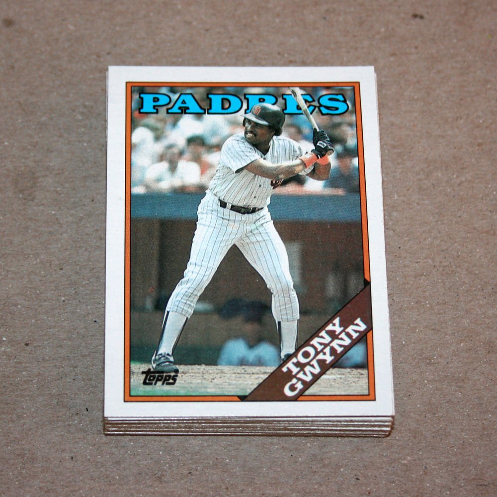 1988 TOPPS BASEBALL - San Diego Padres Team Set + Traded Series