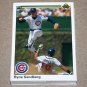1990 UPPER DECK BASEBALL - Chicago Cubs Team Set + High Number Series