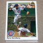 1990 UPPER DECK BASEBALL - Chicago Cubs Team Set + High Number Series
