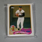 1989 TOPPS BASEBALL - California Angels Team Set
