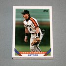 1993 TOPPS BASEBALL - Houston Astros Team Set (Series 1 & 2)