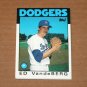 1986 TOPPS BASEBALL - Los Angeles Dodgers Team Set (Traded Series Only)
