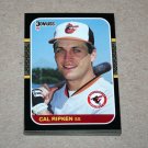1987 DONRUSS BASEBALL - Baltimore Orioles Team Set