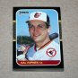 1987 DONRUSS BASEBALL - Baltimore Orioles Team Set
