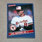 1986 DONRUSS BASEBALL - Baltimore Orioles Team Set