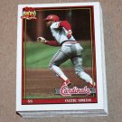 1991 TOPPS BASEBALL - St. Louis Cardinals Team Set + Traded Series