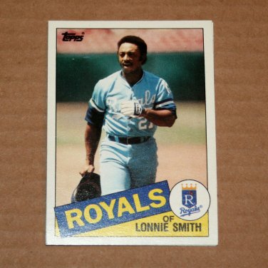 1985 TOPPS BASEBALL - Kansas City Royals Team Set (Traded Series Only)