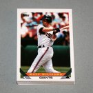 1993 TOPPS BASEBALL - San Francisco Giants Team Set (Series 1 & 2)
