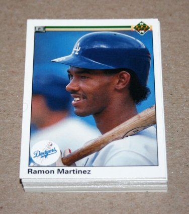 1990 UPPER DECK BASEBALL - Los Angeles Dodgers Team Set + High Number Series
